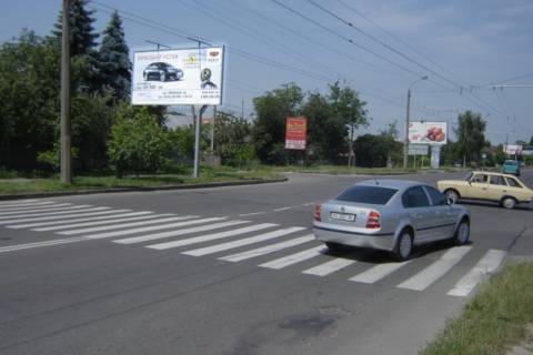 Билборд B в Луцке, 3x6  Ковельська вул. - Державності (колишня Чернишевського) вул. фото 1