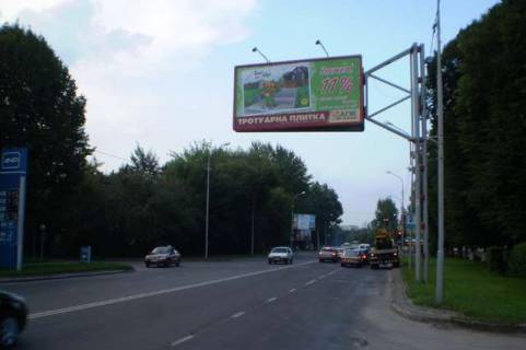 Billboard A in Lviv, 3х6  Vaceslava Lipins'kogo st. - Pidricna st. (vid centru) Photo 1