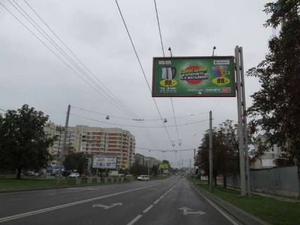 Билборд A в Львове, 3х6  Кульпарківська вул. - Перфецького вул. (від центру) фото 1