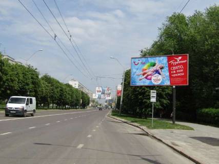 Билборд A в Львове, 3x6  Любінська вул. (від аеропорту) фото 1