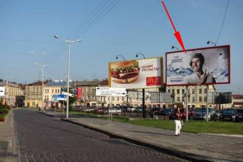 Билборд A в Львове Чернівецька вул. - Городоцька вул. (ПОЛІТИКА НІ) фото 1
