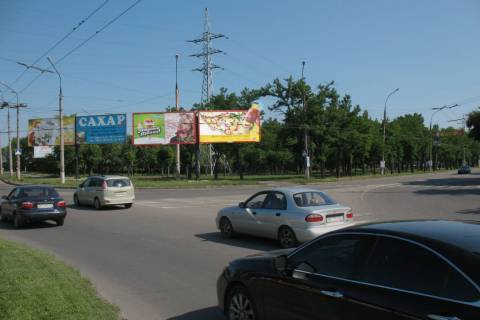 Билборд A в Николаеве, 3х6  Богоявленський просп. (Жовтневий просп.) - Херсонське шосе (права) фото 1