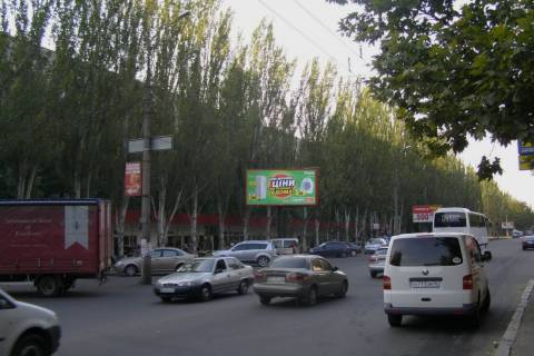 Білборд, Бігборд (Борд)  B у Миколаєві, 3х6  Миру просп., 21 - Перемоги пл. Фото 1