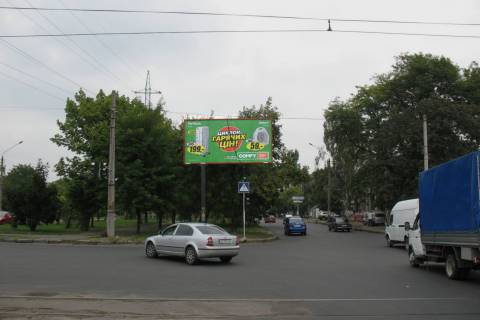 Білборд, Бігборд (Борд)  A у Миколаєві, 3х6  Погранична вул. (Чигрина вул.) - 6-а Слобідська вул. (Комсомольська (Центральний р-н) вул.) Фото 1