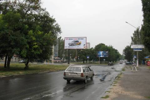 Billboard A in Mykolaiv, 3х6  Pogranicna st. (Cigrina st.) - Gromadans'ka st. Photo 1