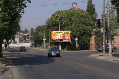 Билборд A в Николаеве, 3х6  Погранична вул. (Чигрина вул.) - Аркасівська вул. (Пушкінська)  фото 1