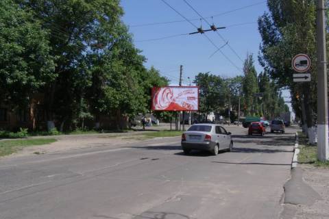 Білборд, Бігборд (Борд)  B у Миколаєві, 3х6  Погранична вул. (Чигрина вул.) - Аркасівська вул. (Пушкінська)  Фото 1