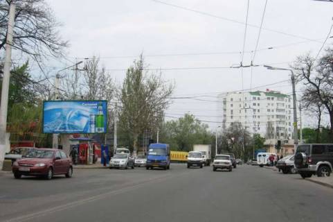 Билборд B в Одессе, 3x6  Ріхтера Святослава вул. (Щорса). - Івановський переїзд (до ринку "7й километр") фото 1
