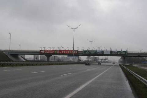 Билборд B в Киеве Київ - Бориспіль, 19км+050м до Києва (третій міст) (в напр. Борисполя: площина зліва) фото 1