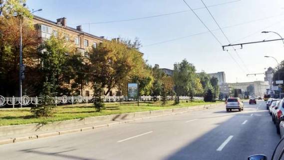 Scrolller, Scroll A in Kyiv, 1.2x1.8  Алмазова Генерала вул. (Кутузова вул.), 1 на розділювальній смузі (у напрямку Лесі Українки) - 166290 Photo 1