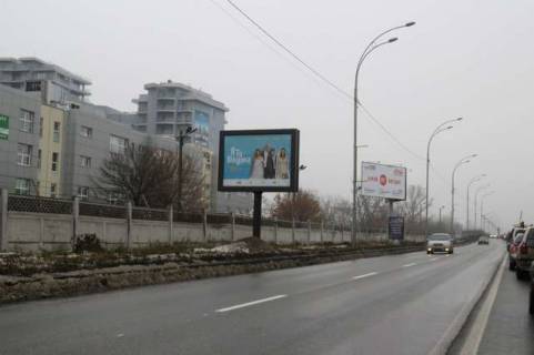 Ситилайт B в Киеве, 1,2х1,8  Броварський просп., буд. 11 виїзд з заправки "WOG" фото 1