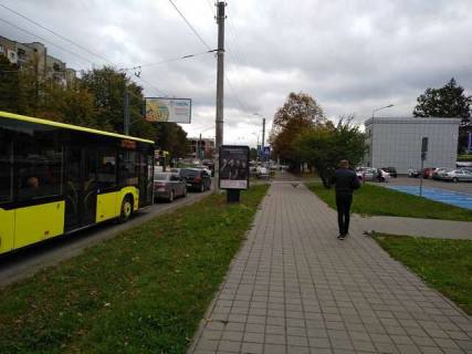 Сiтiлайт A у Львові, 1,2х1,8  Володимира Великого вул., 58 (№1) Фото 1