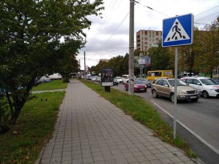 Ситилайт B в Львове, 1,2х1,8  Володимира Великого вул., 58 (№1) фото 1