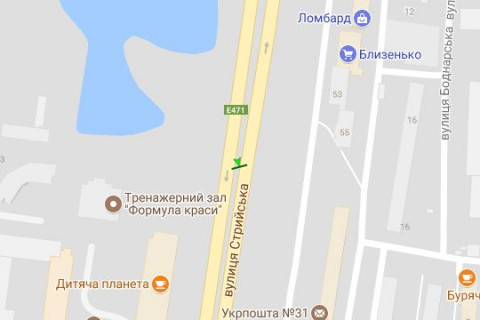 Призма A в Львове, 3x6  Стрийська вул., 57 (призма) (від вул. Наукова) - 51783 схема
