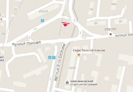 Призматрон, Призма B у Запоріжжі, 3x6  Моторобудівельників просп., 66 - Іванова вул. - 615991 схема