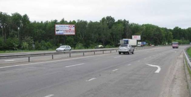 Билборд B в Запорожье, 3x6  Київ - Одеса, 19 км+200м від Києва (зліва в  напр. м. Києва) фото 1