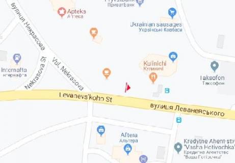 Призма A в Белой Церкви, 3x6  Незалежності просп. - Зенітного полку вул. - 615910 схема