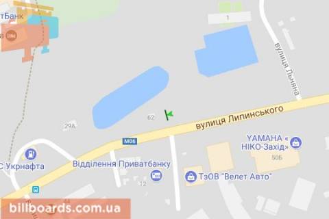 Призма A в Львове Вячеслава Липинського вул., 50 (призма) - 128203 схема