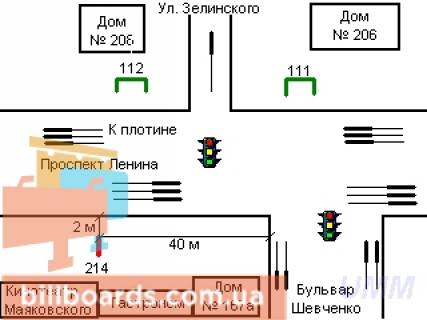 Сiтiлайт A у Запоріжжі Соборний просп., 167 схема