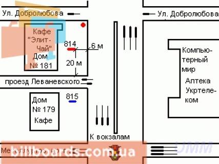Ситилайт B в Запорожье Соборний просп., 179 схема