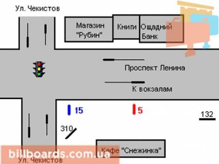 Ситилайт A в Запорожье Соборний просп., 37 - Горького вул., 139 схема