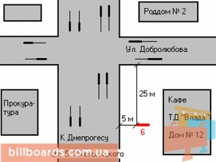 Ситилайт A в Запорожье Хмельницького Богдана вул., 12 схема
