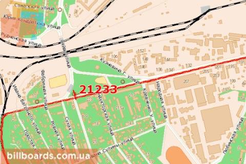 Призма A в Львове, 3x6  Городоцька вул. - Сяйво вул. (призма) - 94951 схема