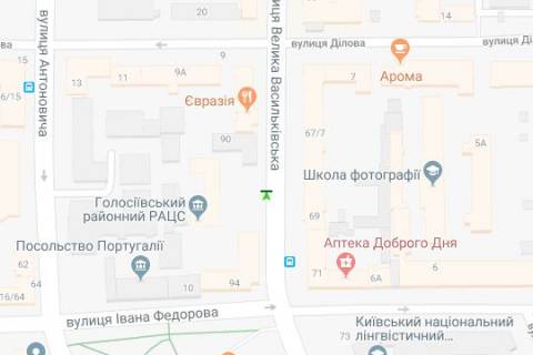 Скроллер A в Киеве, 2.3x3.14  Велика Васильківська вул. (Червоноармійська)., 92 - 166542 схема