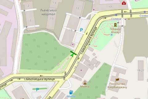 Сiтiлайт B у Києві Глибочицька вул., 15 схема