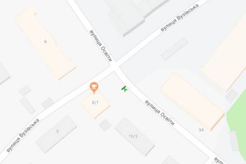 Сiтiлайт B у Києві, 1,2х1,8  Освіти вул., 8/1 схема