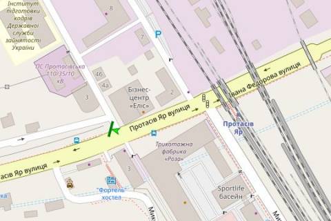 Scrolller, Scroll A in Kyiv, 2.3x3.14  Протасів Яр вул., . / вул. Нововокзальна (у напрямку Солом'янськой пл.) - 167230 scheme