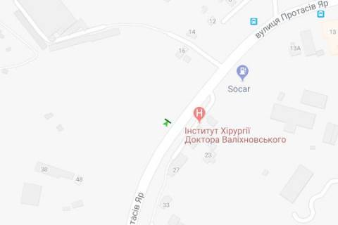 Ситилайт B в Киеве, 1,2х1,8  Протасів Яр вул., 23, напроти  (в напрямку Боженко вул.) схема