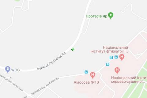 Ситилайт B в Киеве, 1,2х1,8  Протасів Яр вул., 39 схема