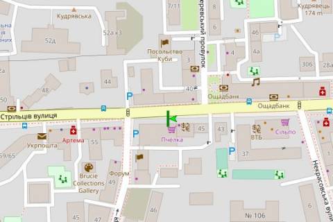 Ситилайт B в Киеве, 1,2х1,8  вул. Січових Стрільців (Артема)., 49 схема