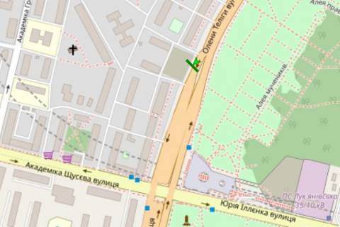Scrolller, Scroll A in Kyiv, 2.3x3.14  Теліги Олени вул., 25 - 167401 scheme