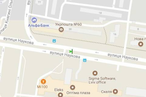 Призма A в Львове, 3x6  Наукова вул., 30 (призма) (до вул. Стрийська) - 167564 схема
