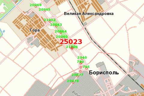 Ситилайт A в Киеве Київ - Бориспіль схема
