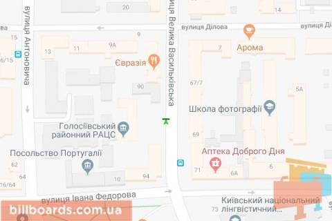 Скроллер A в Киеве, 2.3x3.14  Велика Васильківська вул. (Червоноармійська)., 92 - 181012 схема