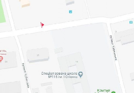 Скроллер A в Киеве, 2.3x3.14  Василя Липковського вул., 34 - 654517 схема