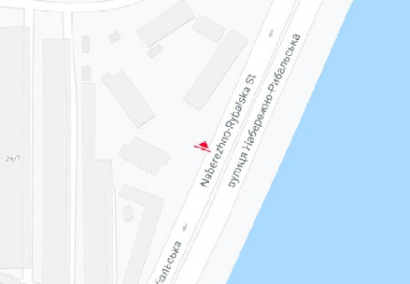 Призма A в Киеве, 3x6  Набережно-Рибалська вул. - 616196 схема