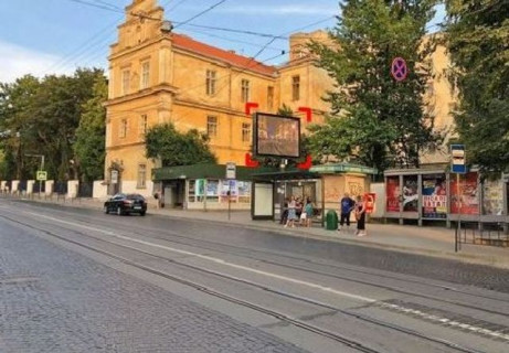 Видеоборд A в Львове, 2.3x3.14  Лычаковская ул. - Чехова ул. - 640401 фото 1