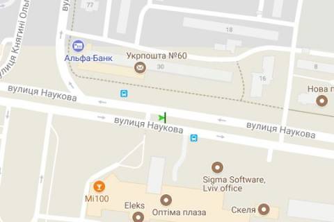 Призматрон, Призма A у Львові, 3x6  Наукова вул., 30 (призма) (до вул. Стрийська) - 45072 схема