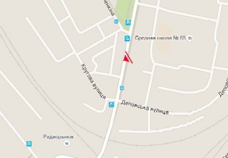 Призма A в Запорожье, 3x6  Моторобудівників просп. — Центральний ринок - 654796 схема