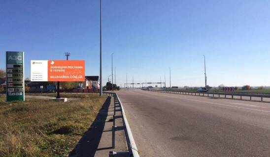 Билборд A в Ровно трасса Київ Чоп у напрямку до Києва, пост ДАІ поворот на Корець ст.Б фото 1