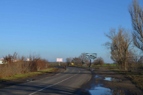 Billboard A in Pervomaisk, 3x6  Kammenomostovskaa (kladbise v gorod) Photo 1