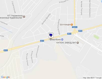 Билборд + в Хмельницком вул.Львівське шосе (500 м до кругу з-да "Катіон") схема