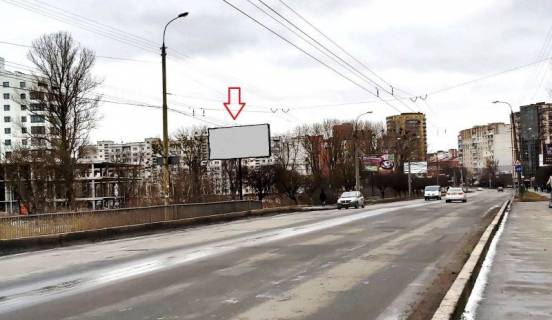 Билборд B в Хмельницком, 3 х 6  вул. Свободи (навп Палацу творчості перед мост) фото 1