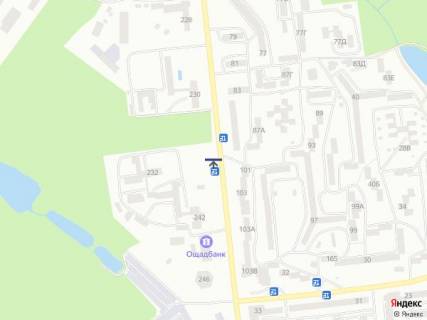 Билборд B в Черновцах вул. Героїв Майдану (Червоноармійська), 230 на світлофорі (онколікарня) схема