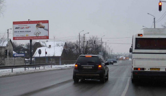 Білборд, Бігборд (Борд)  B у Чернівцях вул. Винниченка-Комунальників Фото 1
