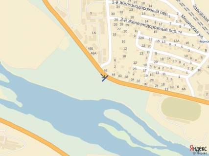 Билборд A в Черновцах вул. Галицький шлях, Метро, навпроти буд. 34 схема
